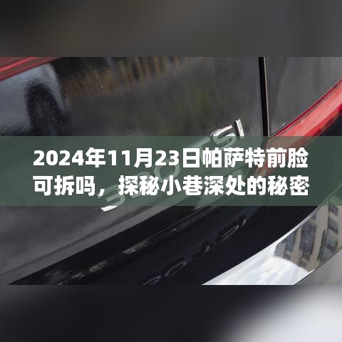 探秘帕萨特前脸之下的独特小店，小巷深处的秘密揭晓（日期，2024年11月23日）