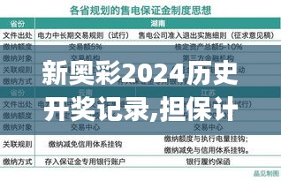 新奥彩2024历史开奖记录,担保计划执行法策略_发布版UQU7.22