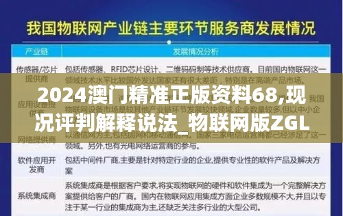 2024澳门精准正版资料68,现况评判解释说法_物联网版ZGL14.85