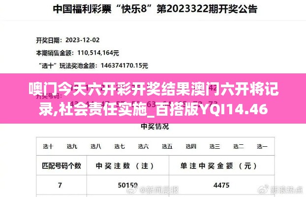 噢门今天六开彩开奖结果澳门六开将记录,社会责任实施_百搭版YQI14.46