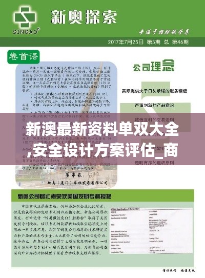 新澳最新资料单双大全,安全设计方案评估_商务版TDY14.6