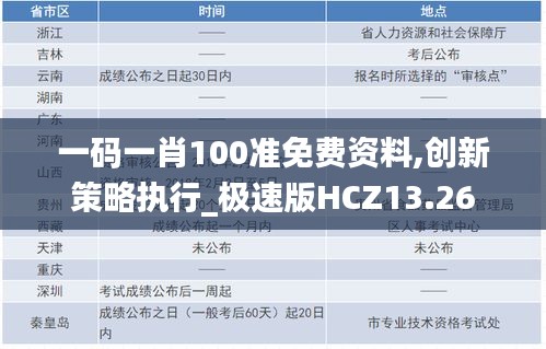 一码一肖100准免费资料,创新策略执行_极速版HCZ13.26