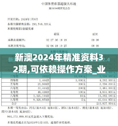 新澳2024年精准资料32期,可依赖操作方案_业界版IHY70.643