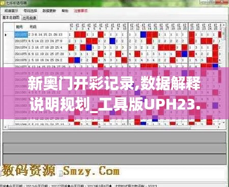 新奥门开彩记录,数据解释说明规划_工具版UPH23.135