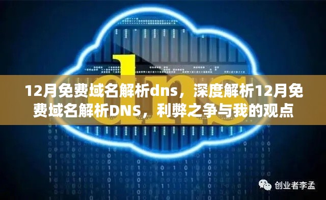 12月免费域名解析DNS，优劣分析与个人观点