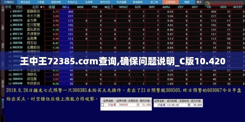 王中王72385.cσm查询,确保问题说明_C版10.420