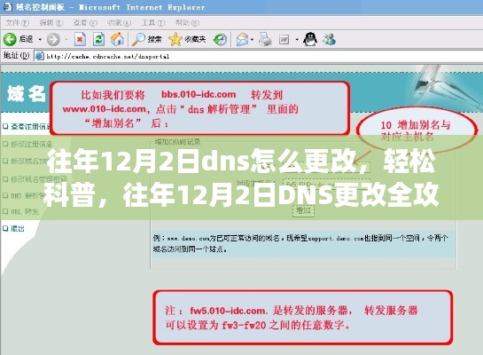 往年12月2日DNS更改详解，轻松科普全攻略——要点详解指南