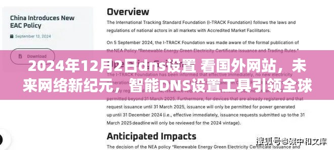 智能DNS设置工具引领全球网站畅游之旅，未来网络新纪元下的DNS设置看国外网站新体验（2024年12月2日）