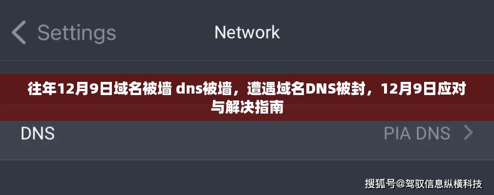 应对域名被封与DNS被墙，12月9日解决指南