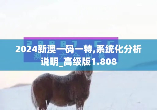 2024新澳一码一特,系统化分析说明_高级版1.808