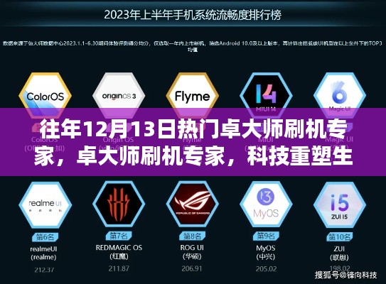 卓大师刷机专家引领未来刷机新纪元，科技重塑生活在这一天大放异彩