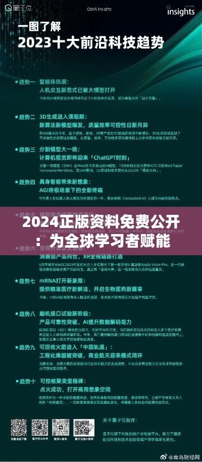 2024正版资料免费公开：为全球学习者赋能