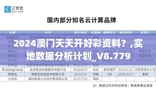 2024澳门天天开好彩资料？,实地数据分析计划_V8.779