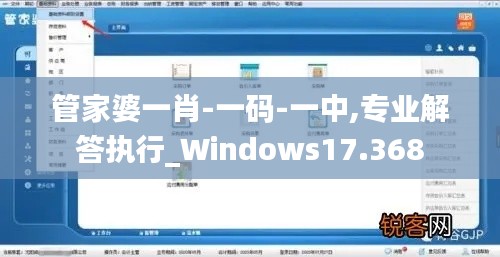 管家婆一肖-一码-一中,专业解答执行_Windows17.368