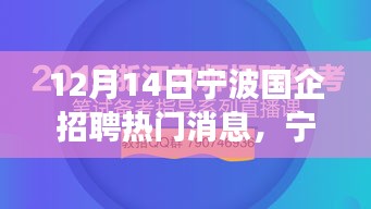 宁波国企招聘日，友情、梦想与家的交响乐章盛大开启！