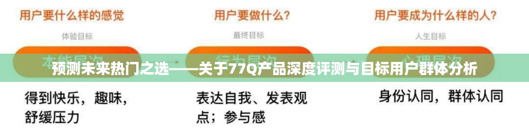 深度解析77Q产品，未来热门之选与目标用户群体分析