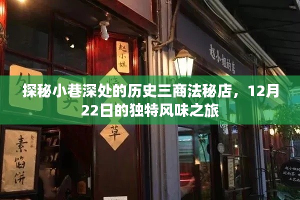 探秘小巷深处的历史三商法秘店，独特风味之旅（12月22日）