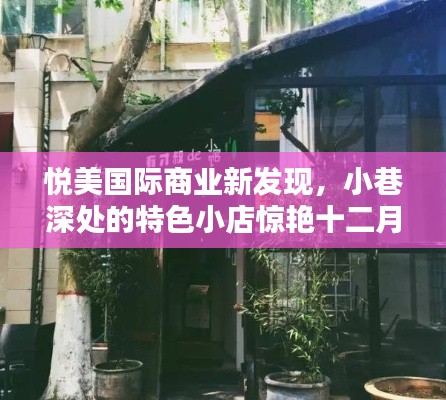 悦美国际商业新发现，小巷特色小店惊艳十二月