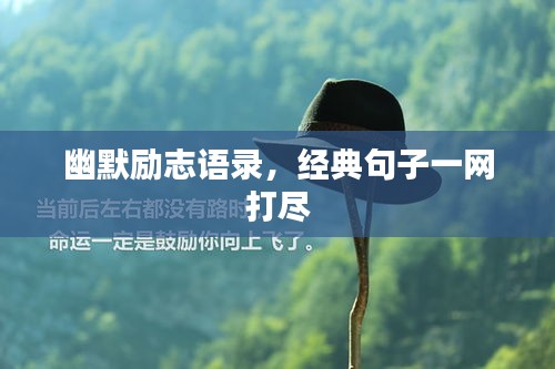 幽默励志语录，经典句子一网打尽